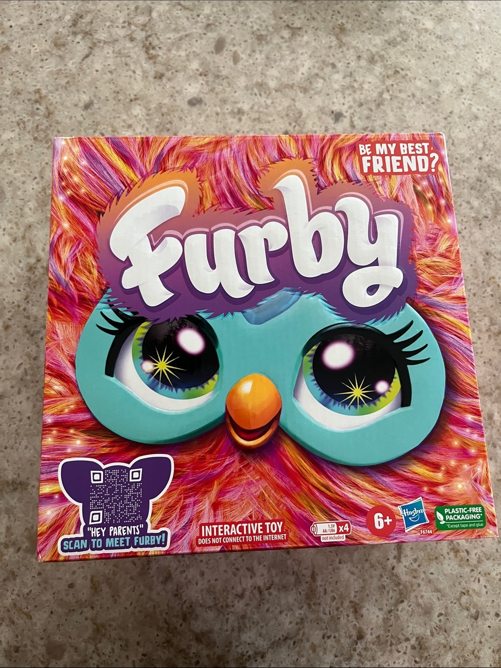 Hasbro Furby Coral Interactive Plush